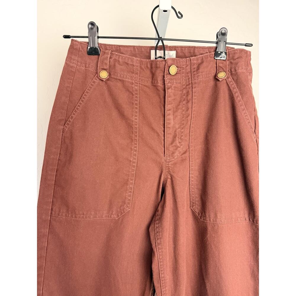 Universal Thread Rust Utility Straight Leg Pants Size 2 - Picture 2 of 9